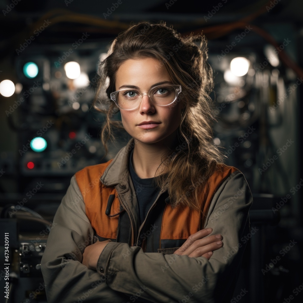 portrait of a woman Engineer