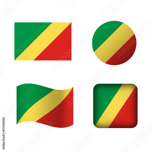 Vector Republic of the Congo National Flag Icons Set Free Download Vector Republic of the Congo National Flag Icons Set - GFXLoad