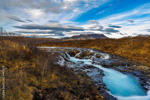  Bruarfoss-Wasserfall in Island