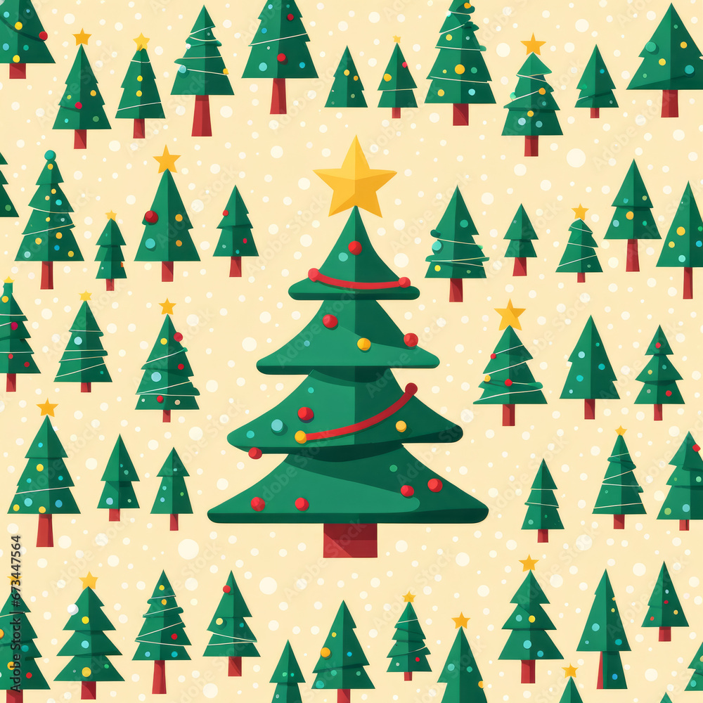 Weihnachtsbaum Sticker, generated image Weihnachtsbaum Sticker, generated image