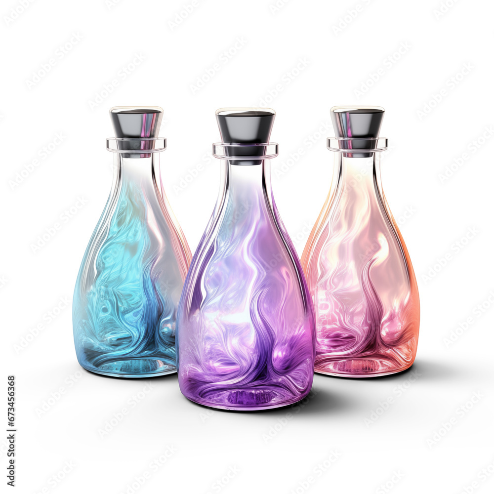 Game potion. Cartoon elixir for strength mana and stamina, love poison and antidote in magic phials 3D game UI icon asset. Sprite interface elements set. Magic bottles for witchcraft. Generative AI Game potion. Cartoon elixir for strength mana and stamina, love poison and antidote in magic phials 3D game UI icon asset. Sprite interface elements set. Magic bottles for witchcraft. Generative AI