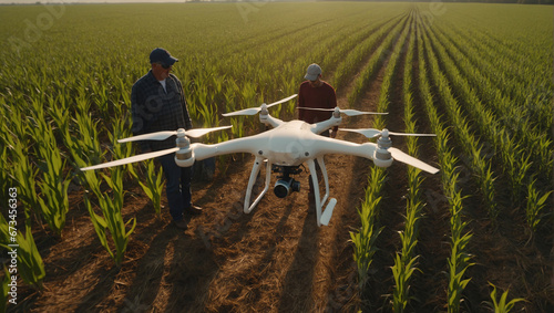 The agricultural industry is adopting advanced technologies, and one of the prominent examples is the use of unmanned drones by farmers to monitor and manage their crops