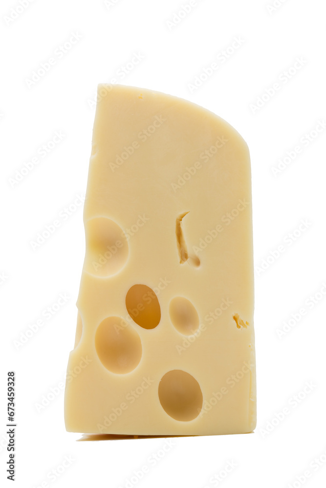 An appetizing piece of cheese. An appetizing piece of cheese.