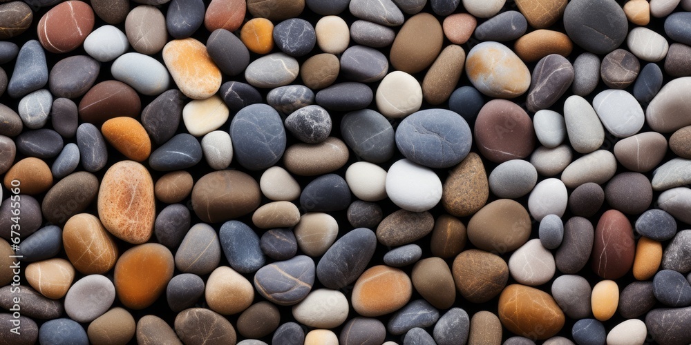 Abstract illustration of small differently coloured pebbles. Abstract illustration of small differently coloured pebbles.