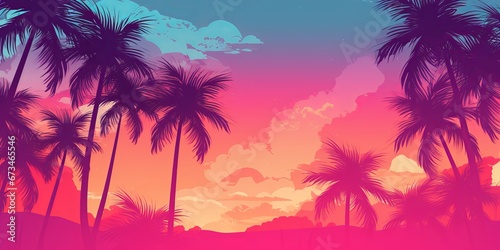 Abstract illustration of a tropical environment.  © Jeff Whyte