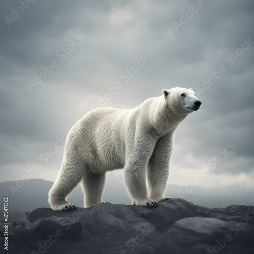 Realist Polar bear photography