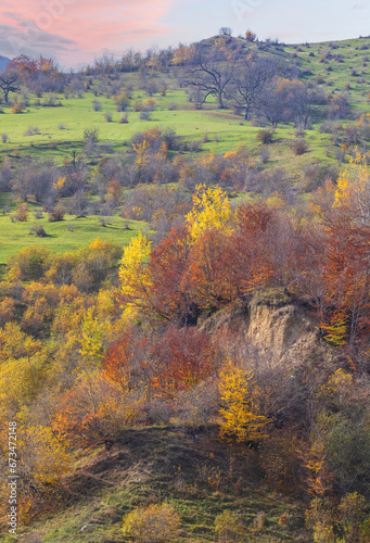 Autumn colors in the mountains