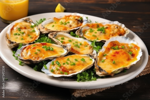 Mouthwatering Baked Oysters on the Half Shell