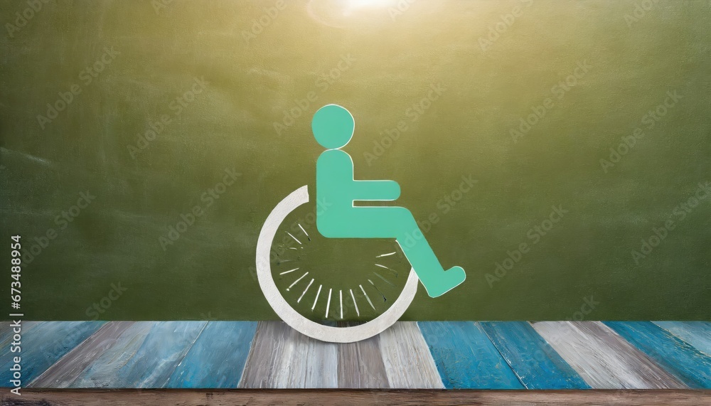 Accessibilité et Inclusion: Symbole Universel pour Handicap