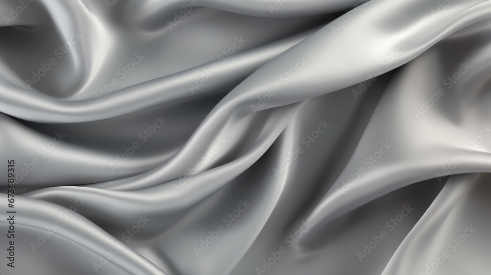 silk fabric gray color