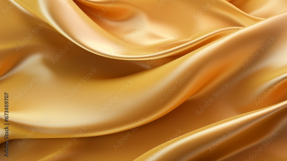 Obraz premium silk fabric gold yellow color
