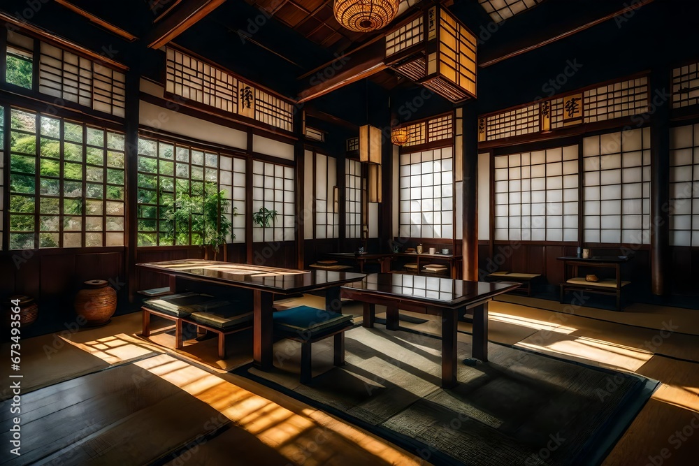japanese restaurant interior