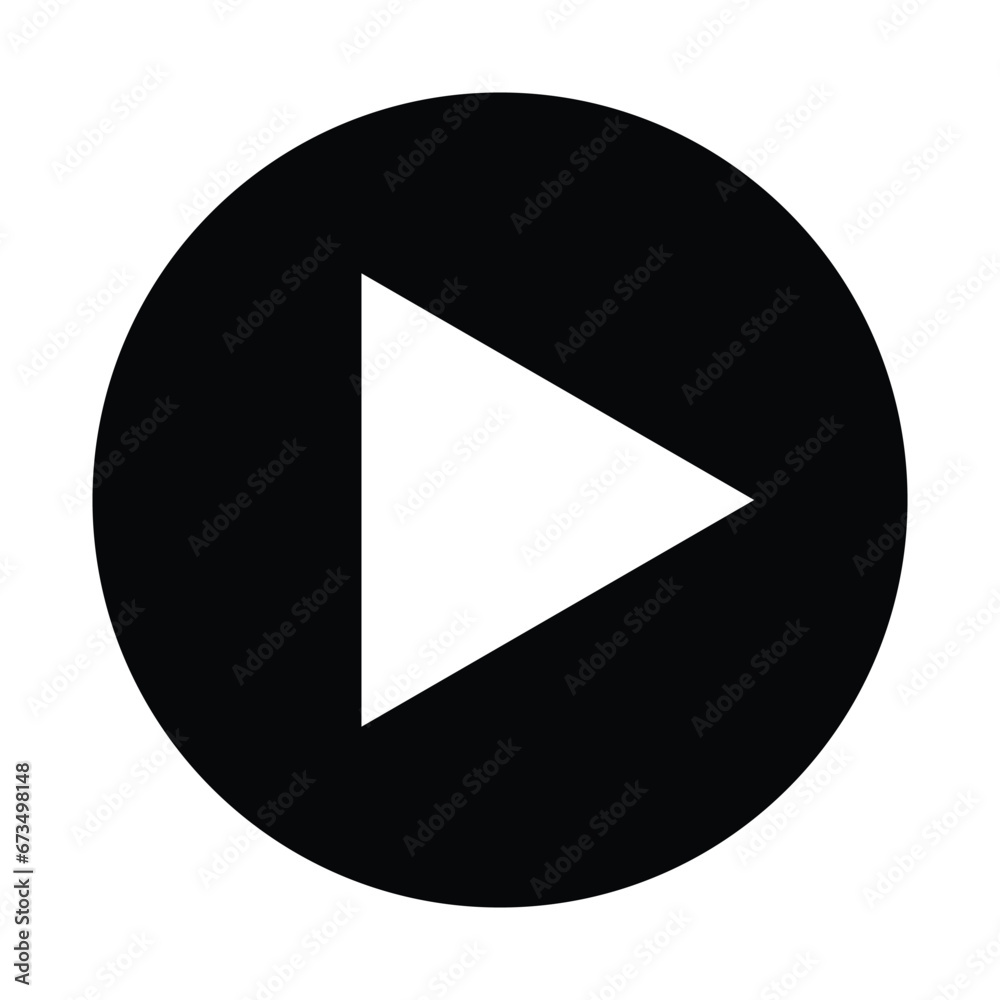 play button icon logo design vector template illustration. EPS 10 play button icon logo design vector template illustration. EPS 10