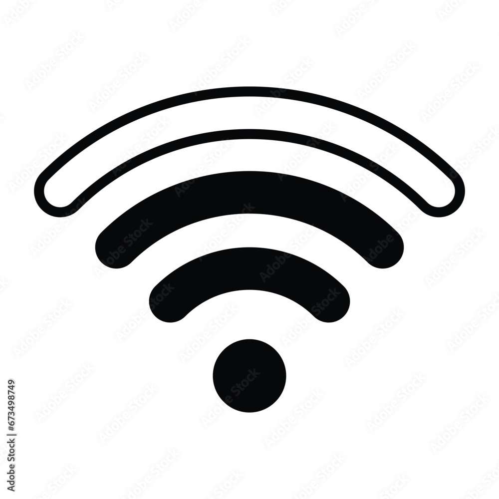 wifi connection icon logo design vector template illustration. EPS 10 wifi connection icon logo design vector template illustration. EPS 10