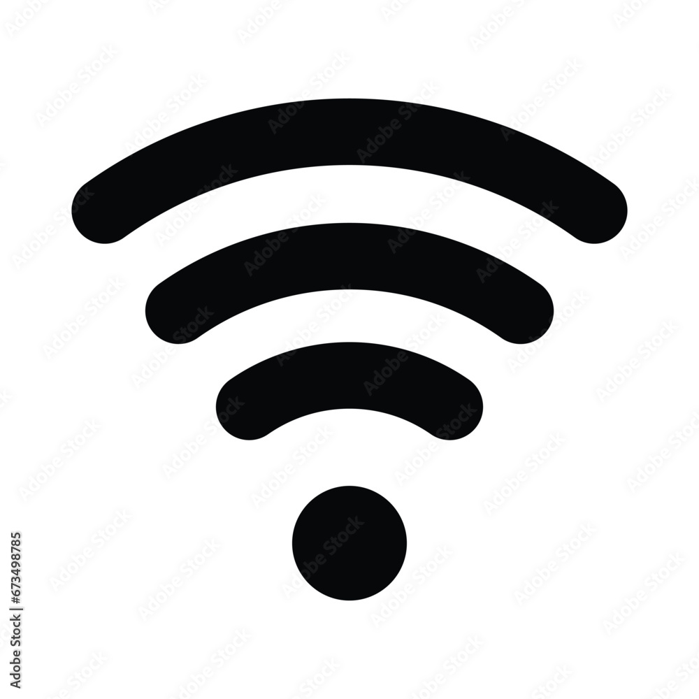 wifi connection icon logo design vector template illustration. EPS 10 wifi connection icon logo design vector template illustration. EPS 10