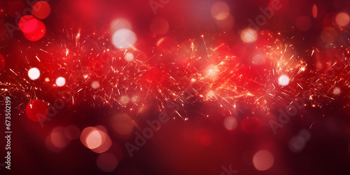 Valentine's Sparkling Magic: Sparklers and Bokeh Lights
