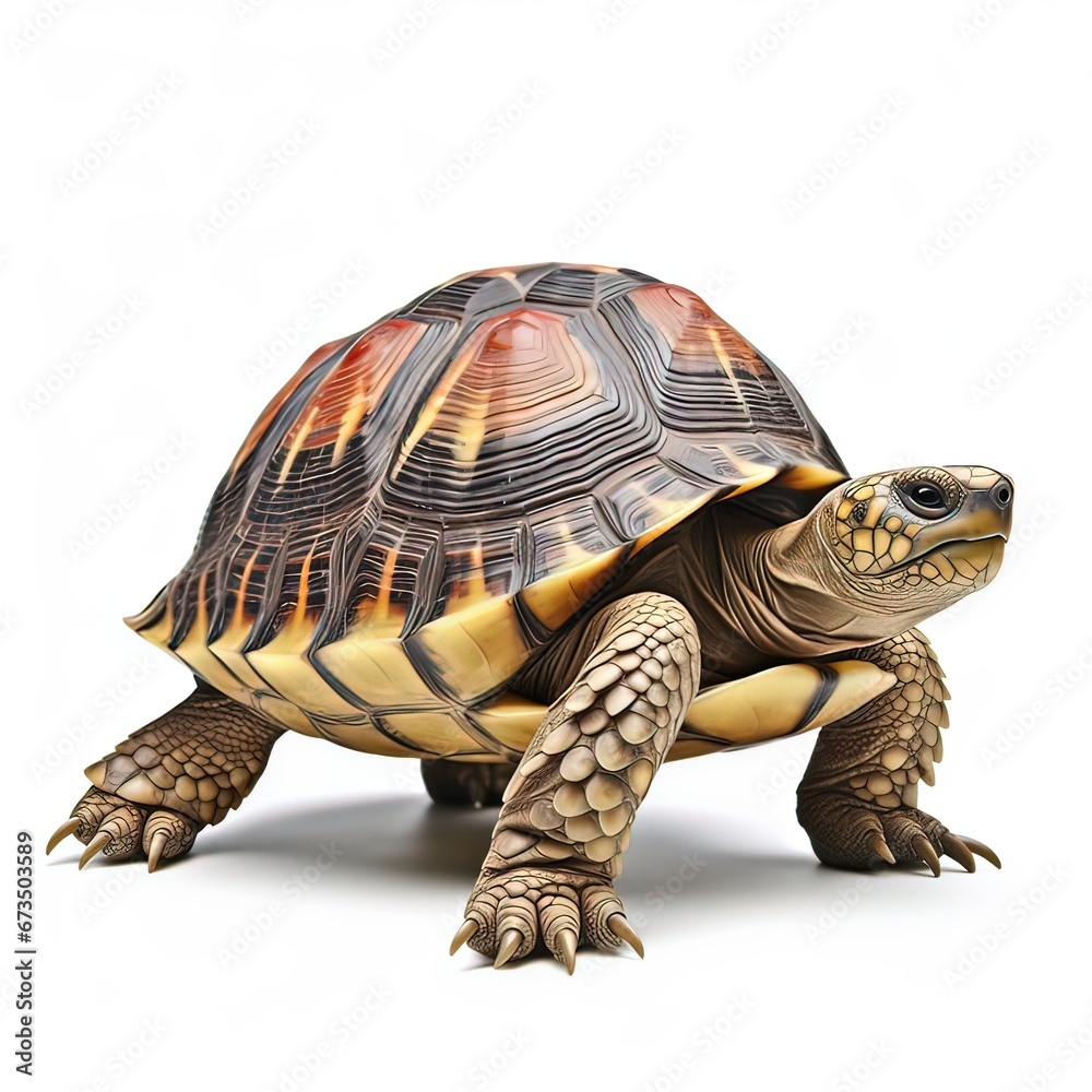 Fototapeta premium Red-footed Tortoise