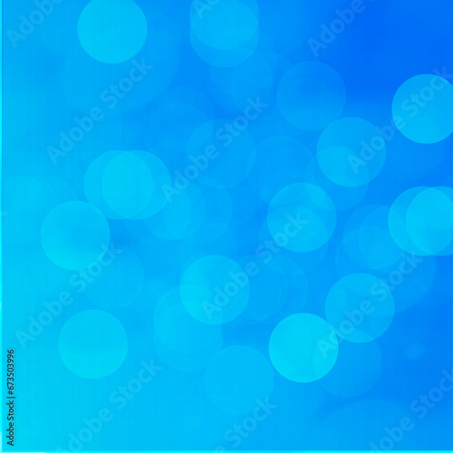 Blue bokeh background with copy space for text or your images, Suitable for seasonal, holidays, event, celebrations, Ad, Poster, Sale, Banner, Party, and design works