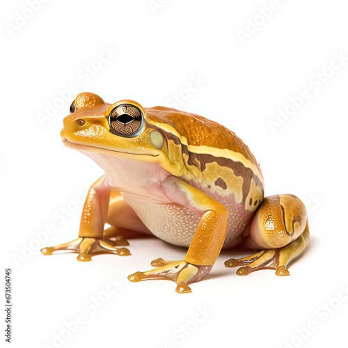 Rufescent bush frog Philautus photo