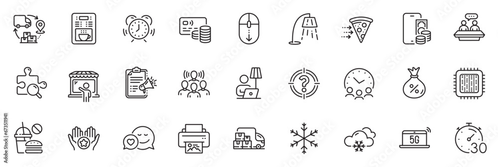 Icons pack as Snow weather, Cpu processor and Scroll down line icons for app include 5g notebook, Stand lamp, Headhunter outline thin icon web set. Favorite, Snowflake, Card pictogram. Vector Icons pack as Snow weather, Cpu processor and Scroll down line icons for app include 5g notebook, Stand lamp, Headhunter outline thin icon web set. Favorite, Snowflake, Card pictogram. Vector