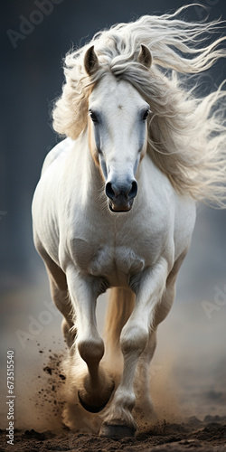 image of a horse galloping