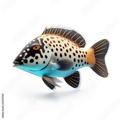 Clown triggerfish