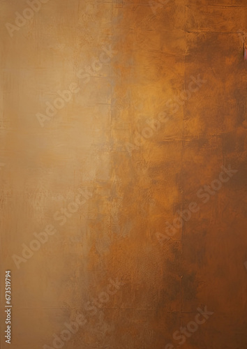 Expressive Amber color oil painting background