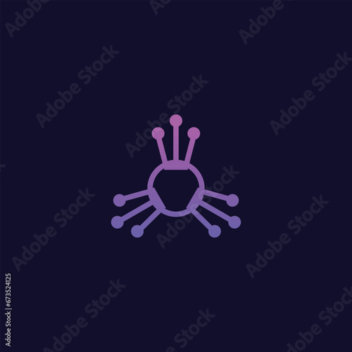 Futuristic Crypto Logo Icon Collection