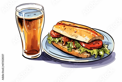 sandwiches, toasts, breakfast image, fast food, delicious pictures