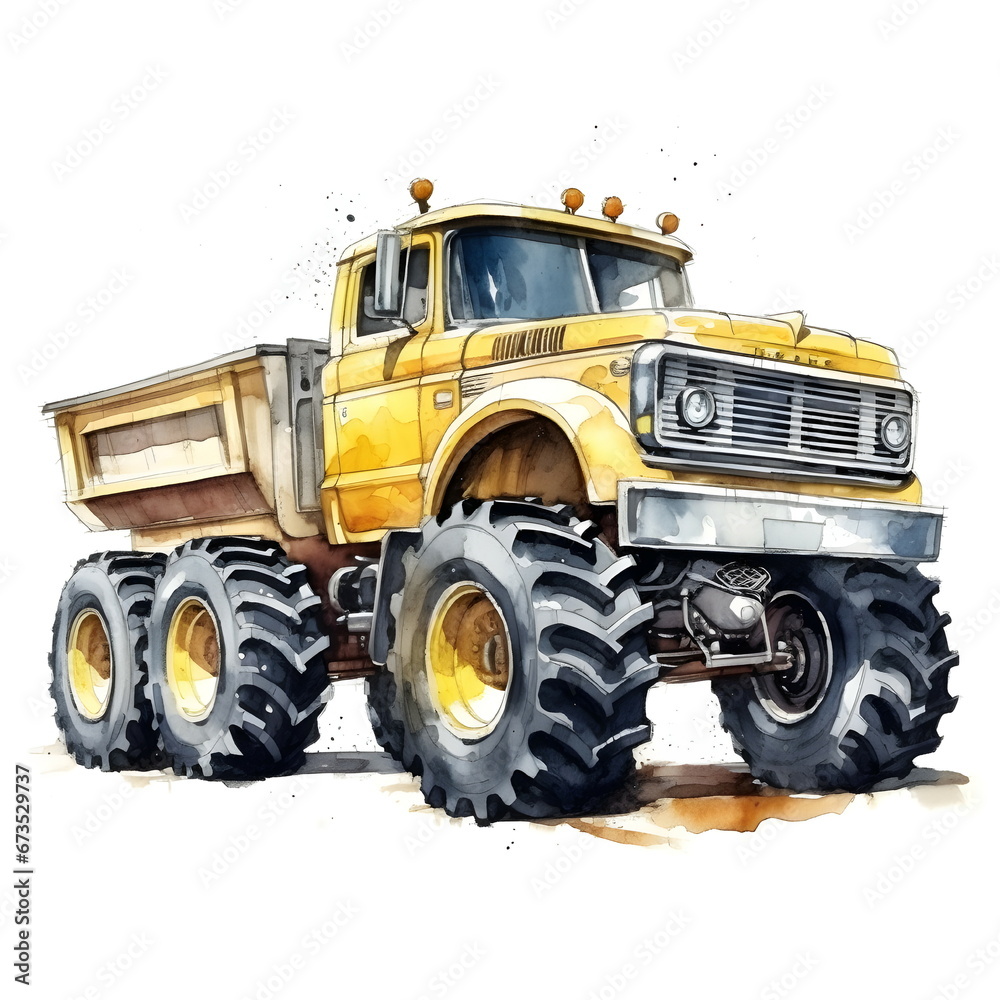 Monster Truck - 4000x4000px JPG