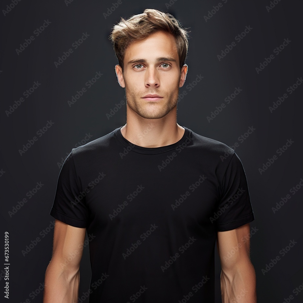 the man is athletic and physically very fit. He is White and has short brownish colored hair the man is athletic and physically very fit. He is White and has short brownish colored hair
