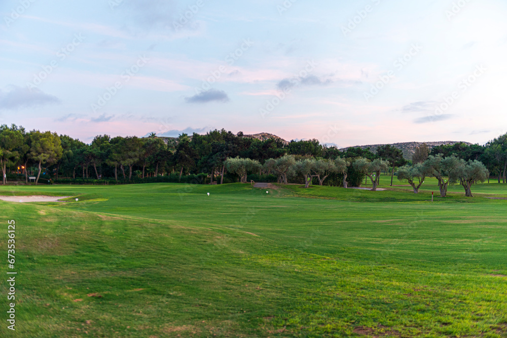 CAMPO DE GOLF detalles golf course details europe spain el plantio alicante 2023
