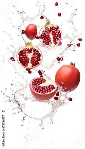 Fresh Grapefruit with Water Droplets, Isolated on Transparent Background, PNG Format, Healthy Citrus Fruit Image