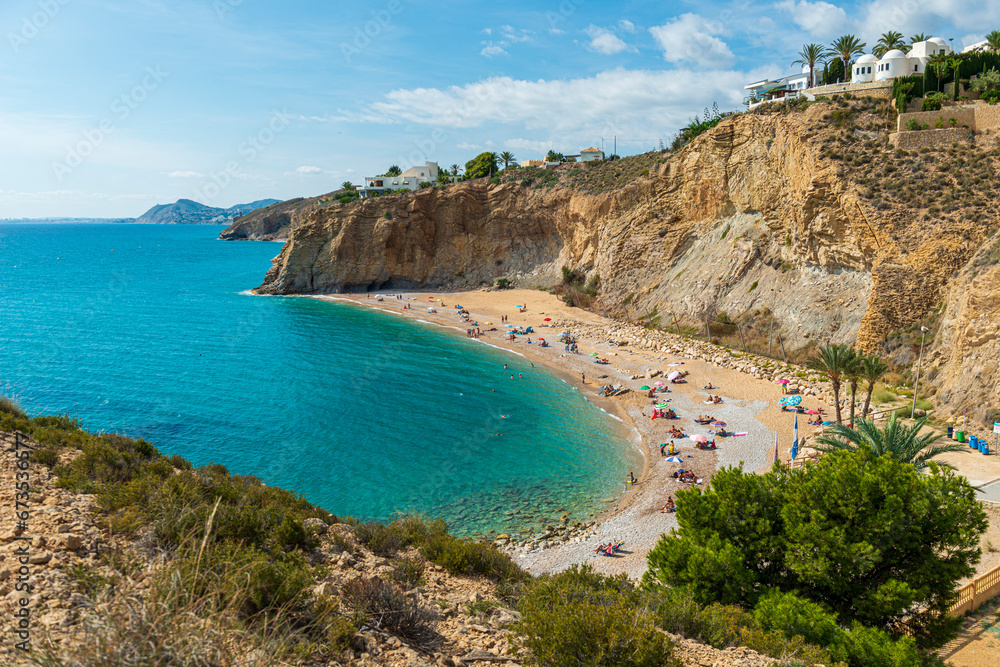 Obraz premium playa paraiso y playa de bon nou alicante 2023