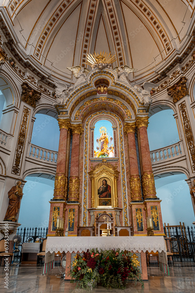 Fototapeta premium IGLESIA NUESTRA SEÑORA DEL CONSUELO ALTEA ALICANTE 2024