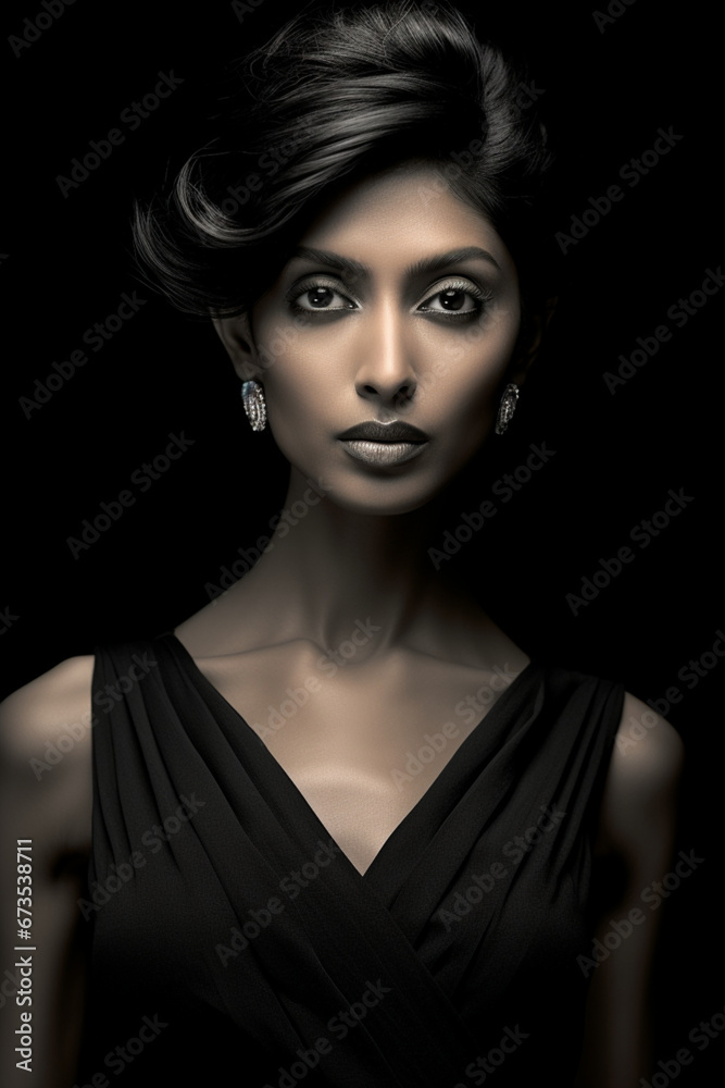 high fashion photography, Bollywood film star portrait high fashion photography, Bollywood film star portrait