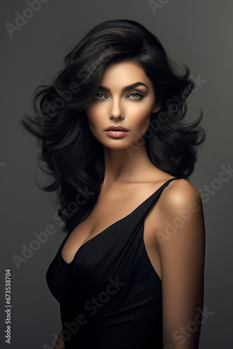  high fashion photography, Bollywood film star portrait