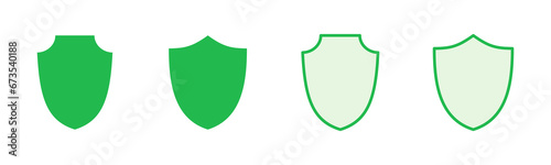 Free Download Shield icon set. Protection icon vector. Security vector icon - GFXLoad