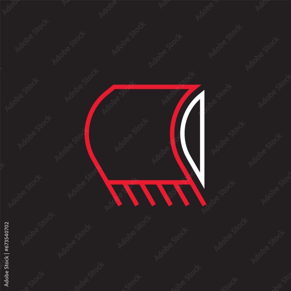 Excavator logo design illustration vector template Excavator logo design illustration vector template