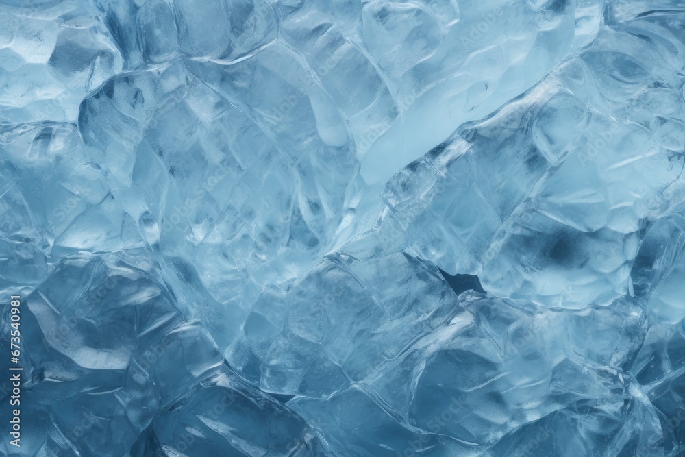 Ice texture crystal, blue tones background. Textured cold frosty surface of ice Ice texture crystal, blue tones background. Textured cold frosty surface of ice