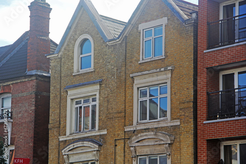 old houses in the town country