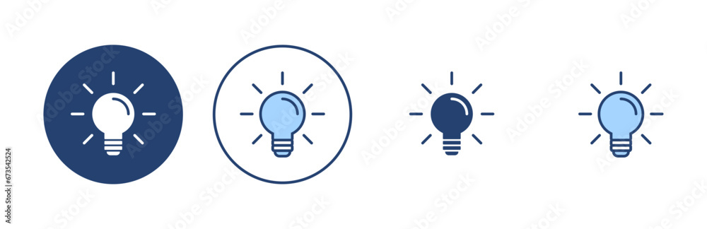 Lamp icon vector. Light bulb sign and symbol. idea symbol. Lamp icon vector. Light bulb sign and symbol. idea symbol.