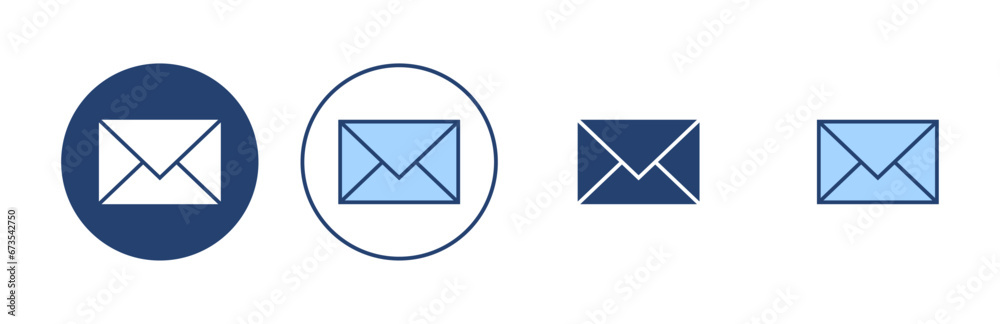 Mail icon vector. email sign and symbol. E-mail icon. Envelope icon Mail icon vector. email sign and symbol. E-mail icon. Envelope icon
