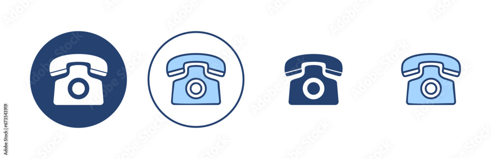 Telephone icon vector. phone sign and symbol Telephone icon vector. phone sign and symbol