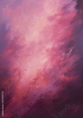 Expressive Magenta oil painting background