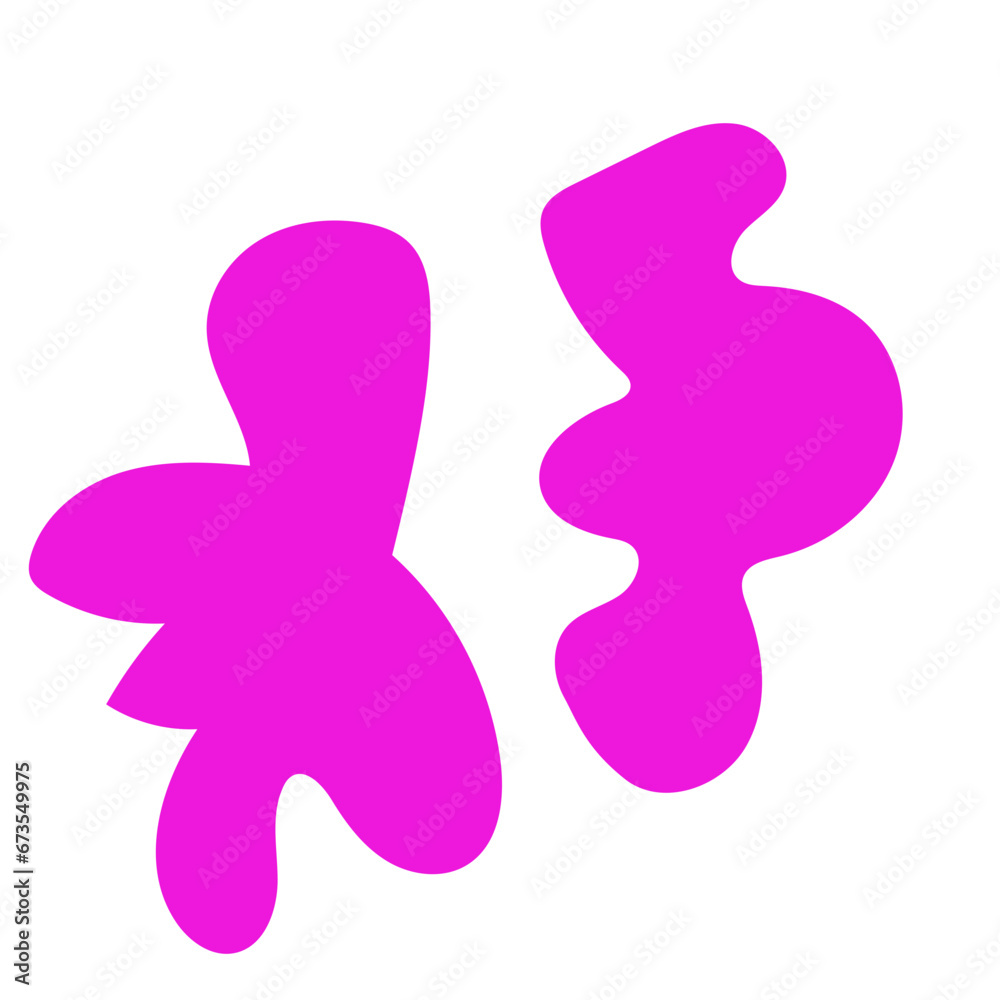 Abstract organic shapes vector Abstract organic shapes vector