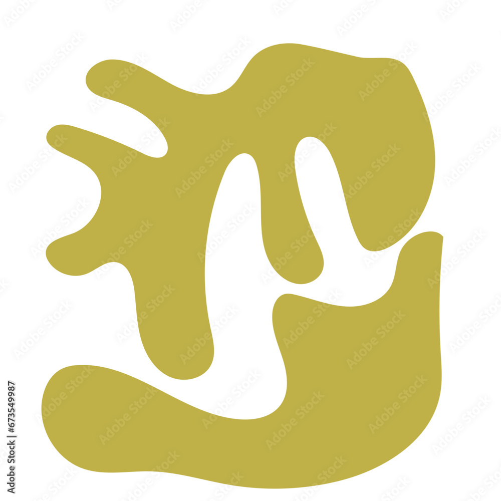 Abstract organic shapes vector Abstract organic shapes vector