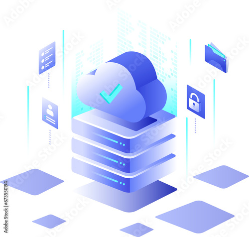 Cloud Computing Technology Illustrations