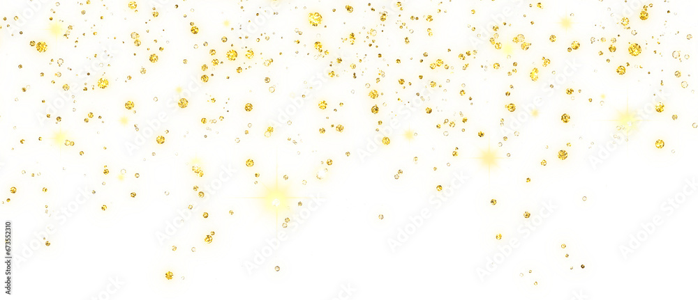 premium quality of glowing light bokeh confetti and sparkle