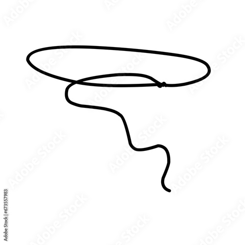 Cowboy Rope Vector 